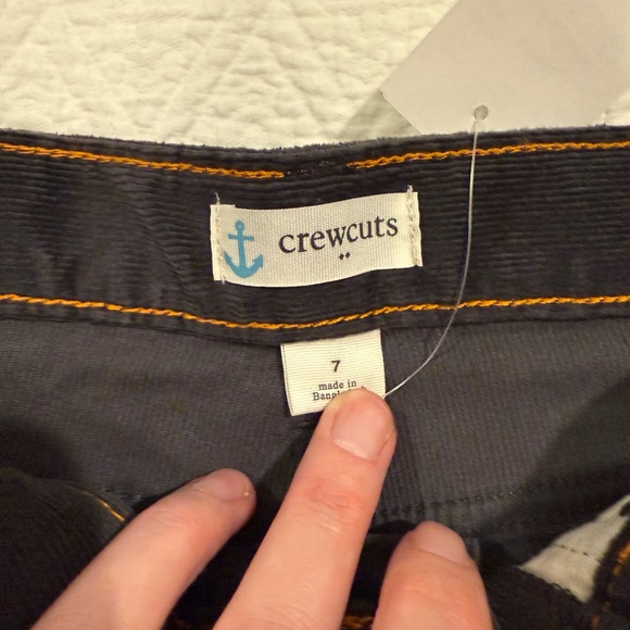 Crewcuts Charcoal Corduroy Kids Jeans - Picture 3 of 4